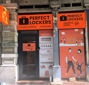 Escaparate vinilado con imagen corporativa